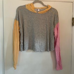 Women’s crop top hoodie
